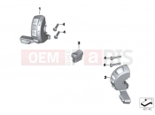 BMW Motorrad BMW 2017 R-Models K5x R 1200 RT (0A03, 0A13) Auxiliary switch, special vehicle