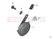 BMW Motorrad BMW 2017 R-Models K5x R 1200 RT (0A03, 0A13) Horn