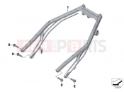 BMW Motorrad BMW 2017 C-Models C evolution (0C03) Rear frame