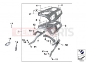 BMW Motorrad BMW 2018 C-Models C evolution (0C03) Luggage grid