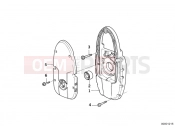 BMW Motorrad BMW 2006 R-Models 4V R 850 R 02 (0428) Front cover/Alternator support cover
