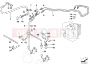 BMW Motorrad BMW 2006 R-Models 4V R 850 R 02 (0428) Brake line, Integral ABS, front
