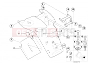 BMW Motorrad BMW 2006 R-Models 4V R 850 R 02 (0428) Registration plate mounting