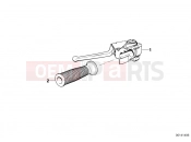 BMW Motorrad BMW 1997 R-Models 4V R 850 GS 95 (0403) Complete left handle unit