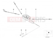 BMW Motorrad BMW 1997 R-Models 4V R 850 GS 95 (0403) Bowden cable/cable distributor