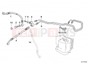 BMW Motorrad BMW 1997 R-Models 4V R 850 GS 95 (0403) Brake pipe front ABS