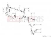 BMW Motorrad BMW 1997 R-Models 4V R 850 GS 95 (0403) Brake pipe, front