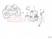 BMW Motorrad BMW 1997 R-Models 4V R 850 GS 95 (0403) Driver's information display