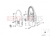 BMW Motorrad BMW 1997 R-Models 4V R 850 R 94 (0401,0406) Front cover/Alternator support cover