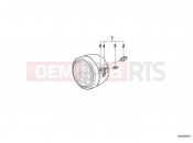BMW Motorrad BMW 1997 R-Models 4V R 850 R 94 (0401,0406) Headlight, authorities