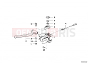 BMW Motorrad BMW 1997 R-Models 4V R 850 RT 96 (0412) Handle unit left/single parts