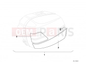 BMW Motorrad BMW 1997 R-Models 4V R 850 RT 96 (0412) Installing set moulding rocker panel