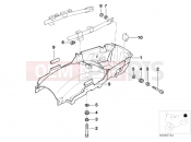 BMW Motorrad BMW 1997 R-Models 4V R 850 RT 96 (0412) Tail part lower