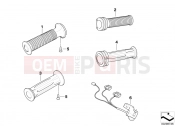BMW Motorrad BMW 1998 R-Models 4V R 850 R 94 (0401,0406) Handlebar grip, heated