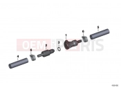 BMW Motorrad BMW 1998 R-Models 4V R 850 RT 96 (0412) Fuel supply/quick coupling