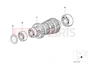 BMW Motorrad BMW 1998 R-Models 4V R 850 RT 96 (0412) 5-speed trans. intermediate shaft