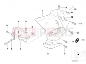 BMW Motorrad BMW 1998 R-Models 4V R 850 RT 96 (0412) Fairing side section
