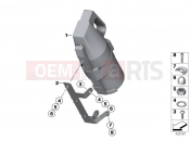 BMW Motorrad BMW 1998 R-Models 4V R 850 RT 96 (0412) Fire extinguisher / Holder