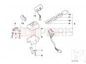 BMW Motorrad BMW 1998 R-Models 4V R 850 RT 96 (0412) Switch, authorities