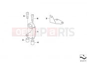 BMW Motorrad BMW 1998 R-Models 4V R 850 RT 96 (0412) Bracket for control panel / microphone