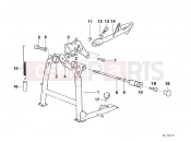 BMW Motorrad BMW 1999 R-Models 4V R 850 GS 95 (0403) Collapsible stand/side stand