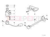 BMW Motorrad BMW 1999 R-Models 4V R 850 GS 95 (0403) Ignition light switch/locking mechanism
