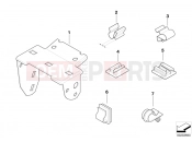 BMW Motorrad BMW 1999 R-Models 4V R 850 GS 95 (0403) Bracket, plug connector/wiring retainer