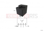 BMW Motorrad BMW 1999 R-Models 4V R 850 GS 95 (0403) Fuel level indicator relay