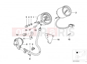 BMW Motorrad BMW 1999 R-Models 4V R 850 GS 95 (0403) Speedometer/rev. counter