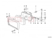 BMW Motorrad BMW 1999 R-Models 4V R 850 GS 95 (0403) Single components for headlight