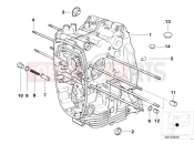 BMW Motorrad BMW 1999 R-Models 4V R 850 R 02 (0428) Engine housing