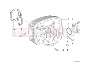 BMW Motorrad BMW 1999 R-Models 4V R 850 R 02 (0428) Cylinder Head