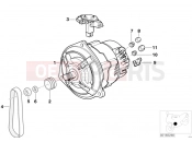BMW Motorrad BMW 1999 R-Models 4V R 850 R 02 (0428) Alternator