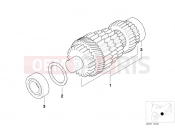 BMW Motorrad BMW 1999 R-Models 4V R 850 R 02 (0428) Intermediate shaft
