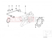 BMW Motorrad BMW 1999 R-Models 4V R 850 R 02 (0428) Wheelspeed sensor, Integral ABS, rear