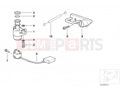 BMW Motorrad BMW 1999 R-Models 4V R 850 R 02 (0428) Ignition light switch/locking mechanism