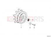 BMW Motorrad BMW 2000 R-Models 4V R 850 RT 96 (0412) Wheel hub rear