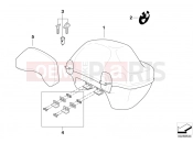 BMW Motorrad BMW 2000 R-Models 4V R 850 RT 96 (0412) Top case 33l