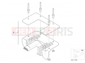 BMW Motorrad BMW 2000 R-Models 4V R 850 RT 96 (0412) Topcase locking mechanism