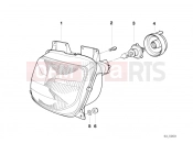 BMW Motorrad BMW 2000 R-Models 4V R 850 RT 96 (0412) Headlight
