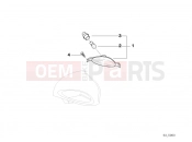 BMW Motorrad BMW 2000 R-Models 4V R 850 RT 96 (0412) Front turn indicator