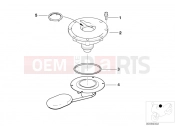 BMW Motorrad BMW 2001 R-Models 4V R 850 RT 96 (0412) Filler cap