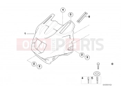 BMW Motorrad BMW 2001 R-Models 4V R 850 RT 96 (0412) Trim panel upper part 