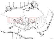 Secondary air system - BMW Motorrad R 80 RT 1987