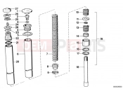 Riser pipe/Absorber - BMW Motorrad R 80 RT 1987