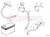Front brake-brake pipe - BMW Motorrad R 80 RT 1987