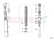 Riser pipe/Absorber - BMW Motorrad R 100 RT 1987