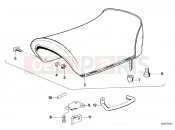 Bench seat, officials utility - BMW Motorrad R 100 RT 1987