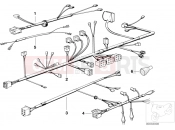 Cable harness - BMW Motorrad R 100 RT 1987