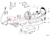 Flash signalling light - BMW Motorrad R 100 RT 1987